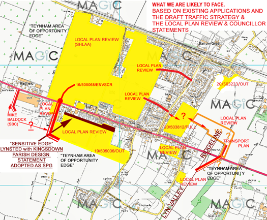 Teynham Area of Opportunity Impact Map